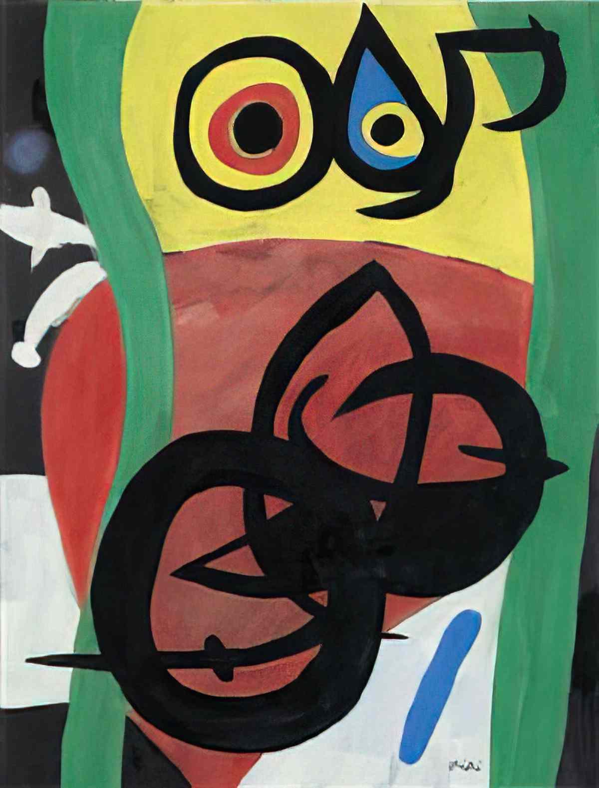 Joan Miro femme29 Art A4 Photo Print