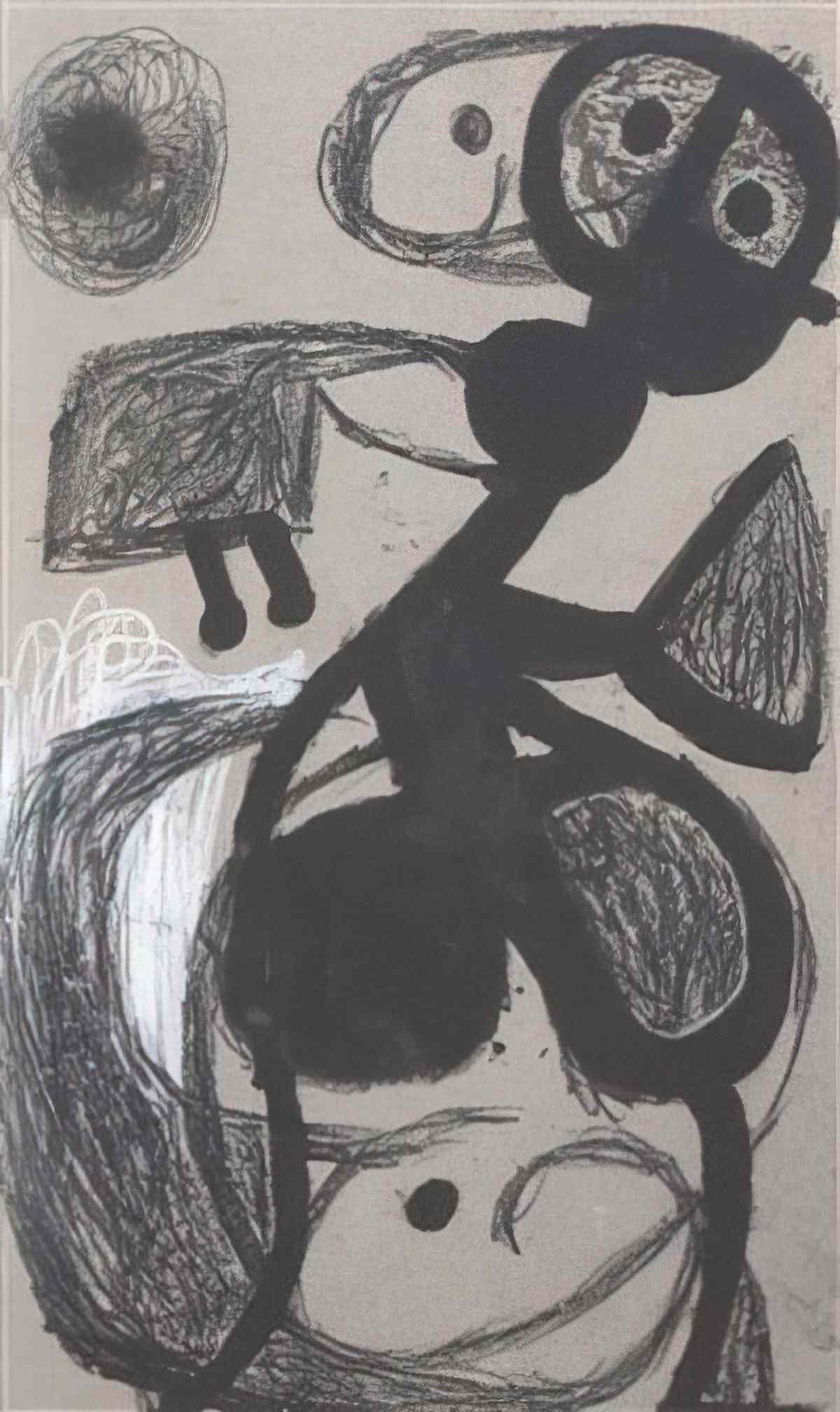 Joan Miro femme34 Art A4 Photo Print