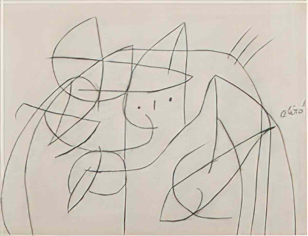 Joan Miro femme35 Art A4 Photo Print