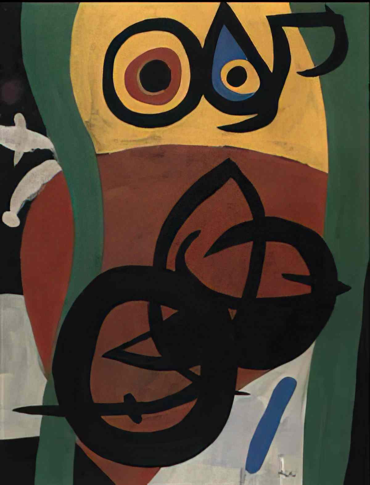 Joan Miro femme43 Art A4 Photo Print