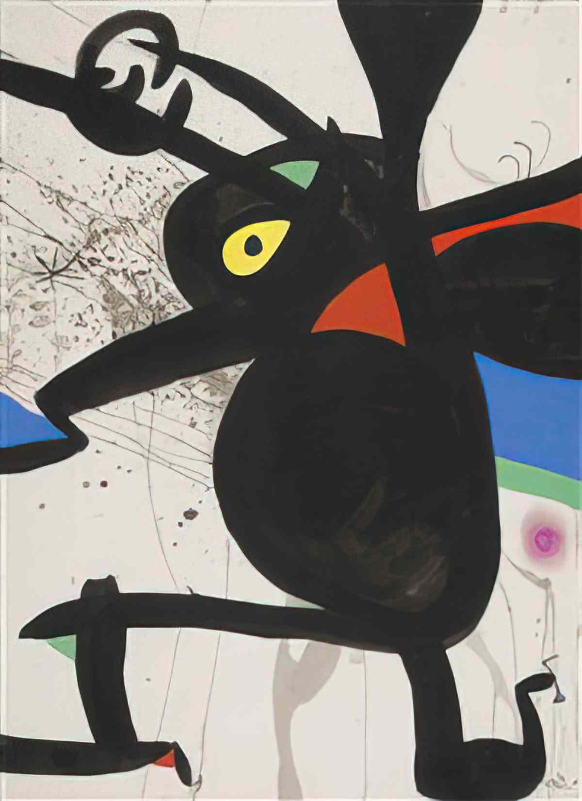 Joan Miro femme46 Art A4 Photo Print