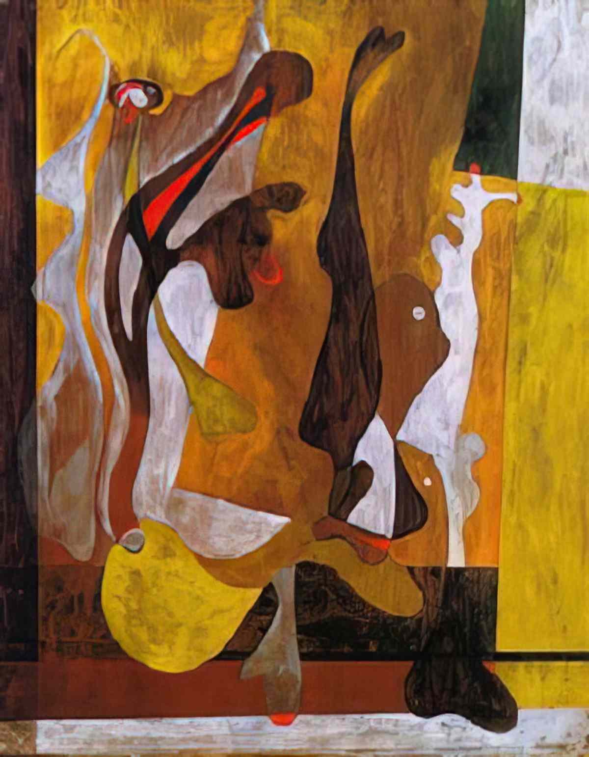 Joan Miro femme9 Art A4 Photo Print