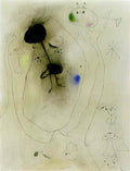 Joan Miro femme oiseau2 2 Art A4 Photo Print