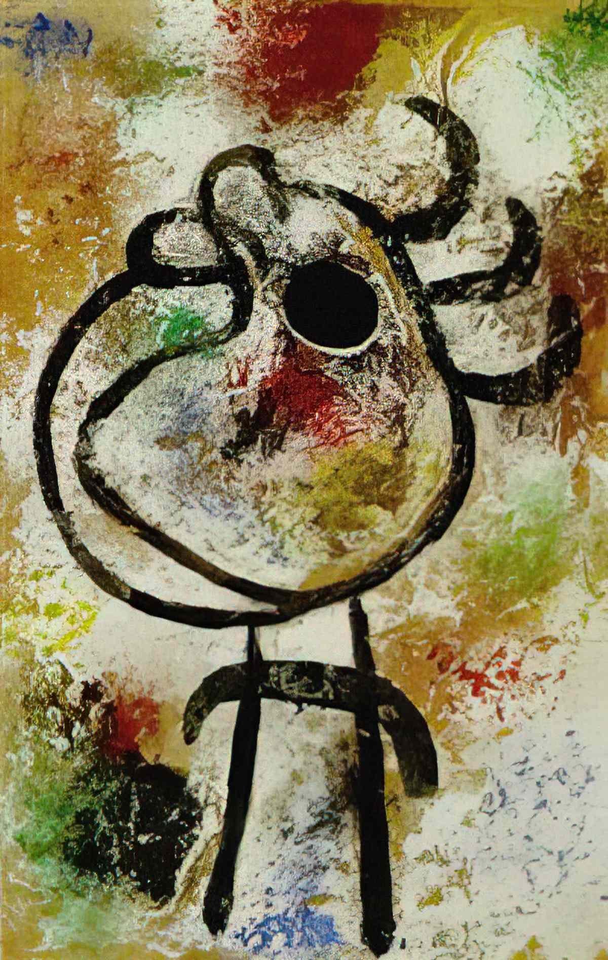 Joan Miro femme oiseaux10 Art A4 Photo Print