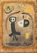 Joan Miro femme oiseaux2 Art A4 Photo Print