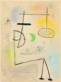 Joan Miro femme oiseaux3 2 Art A4 Photo Print