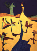 Joan Miro femme oiseaux3 Art A4 Photo Print