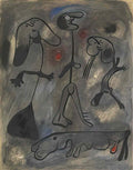 Joan Miro femme oiseaux6 Art A4 Photo Print