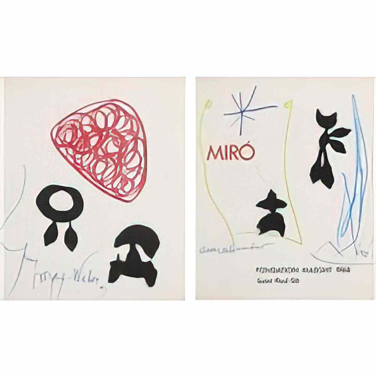 Joan Miro femme2 Art A4 Photo Print