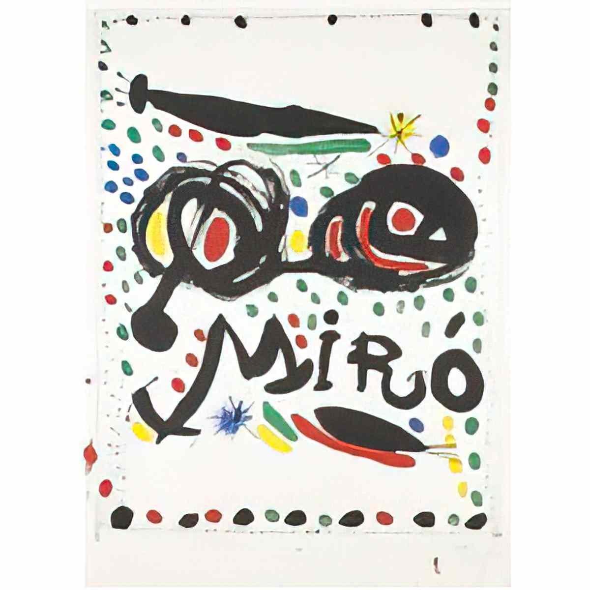 Joan Miro femme3 Art A4 Photo Print