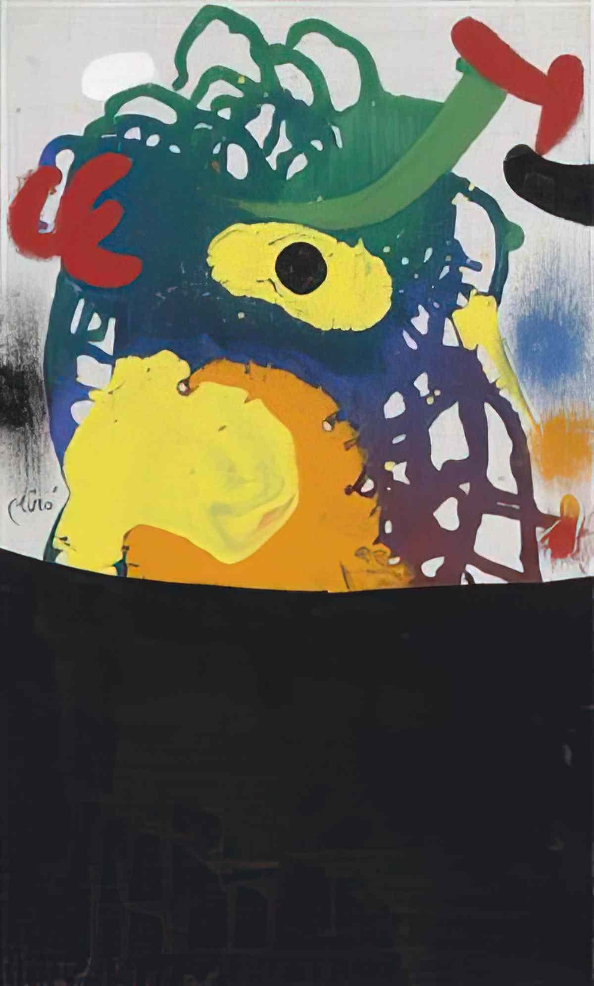 Joan Miro femme46 Art A4 Photo Print