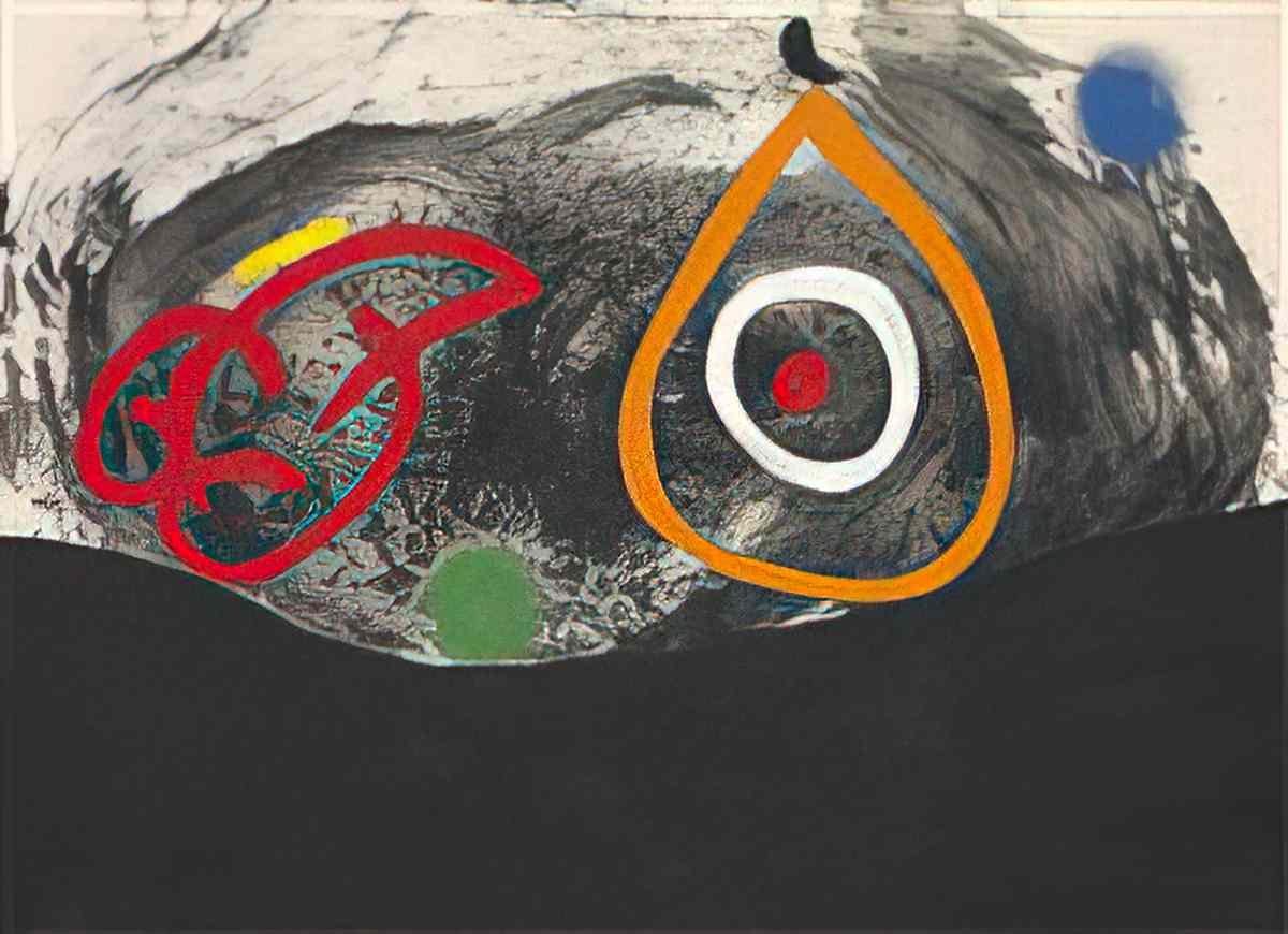 Joan Miro femme47 Art A4 Photo Print