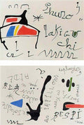 Joan Miro hommage a shuzo takiguchi Art A4 Photo Print
