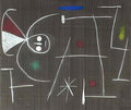 Joan Miro femmes oiseau etoile 2 Art A4 Photo Print