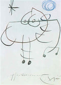 Joan Miro femmes oiseaux etoile 2 Art A4 Photo Print