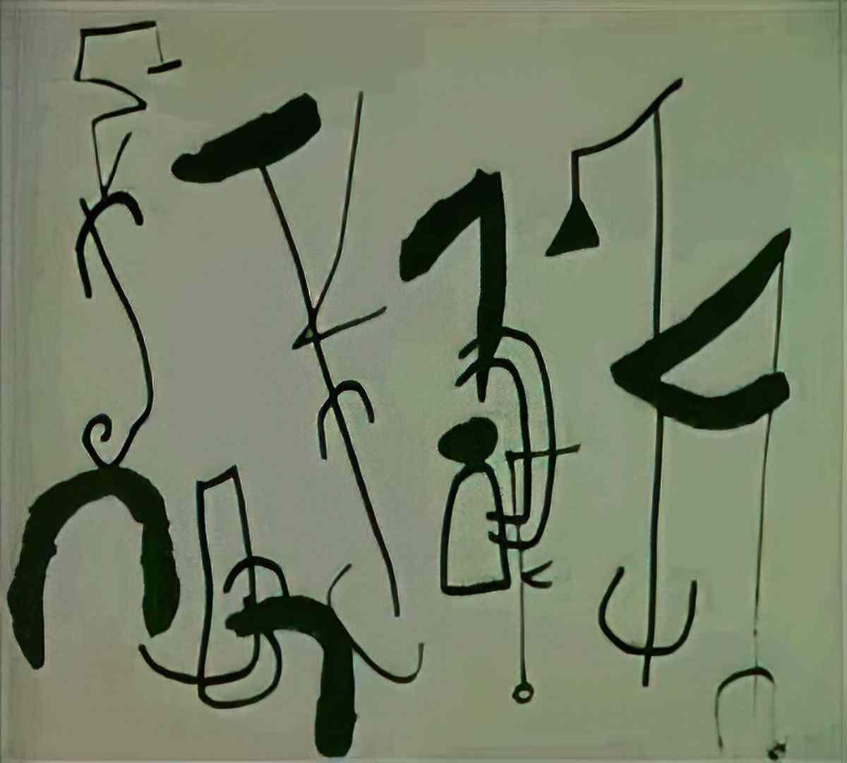 Joan Miro femmes oiseaux etoile Art A4 Photo Print