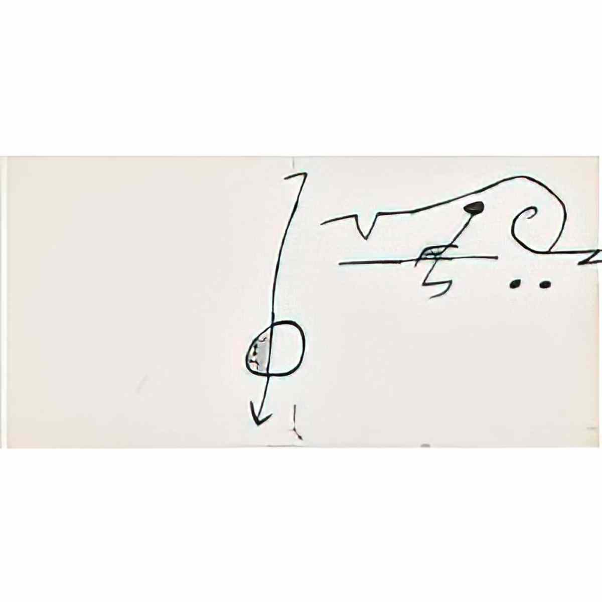 Joan Miro femmes oiseaux etoiles devant le disque solaire Art A4 Photo Print