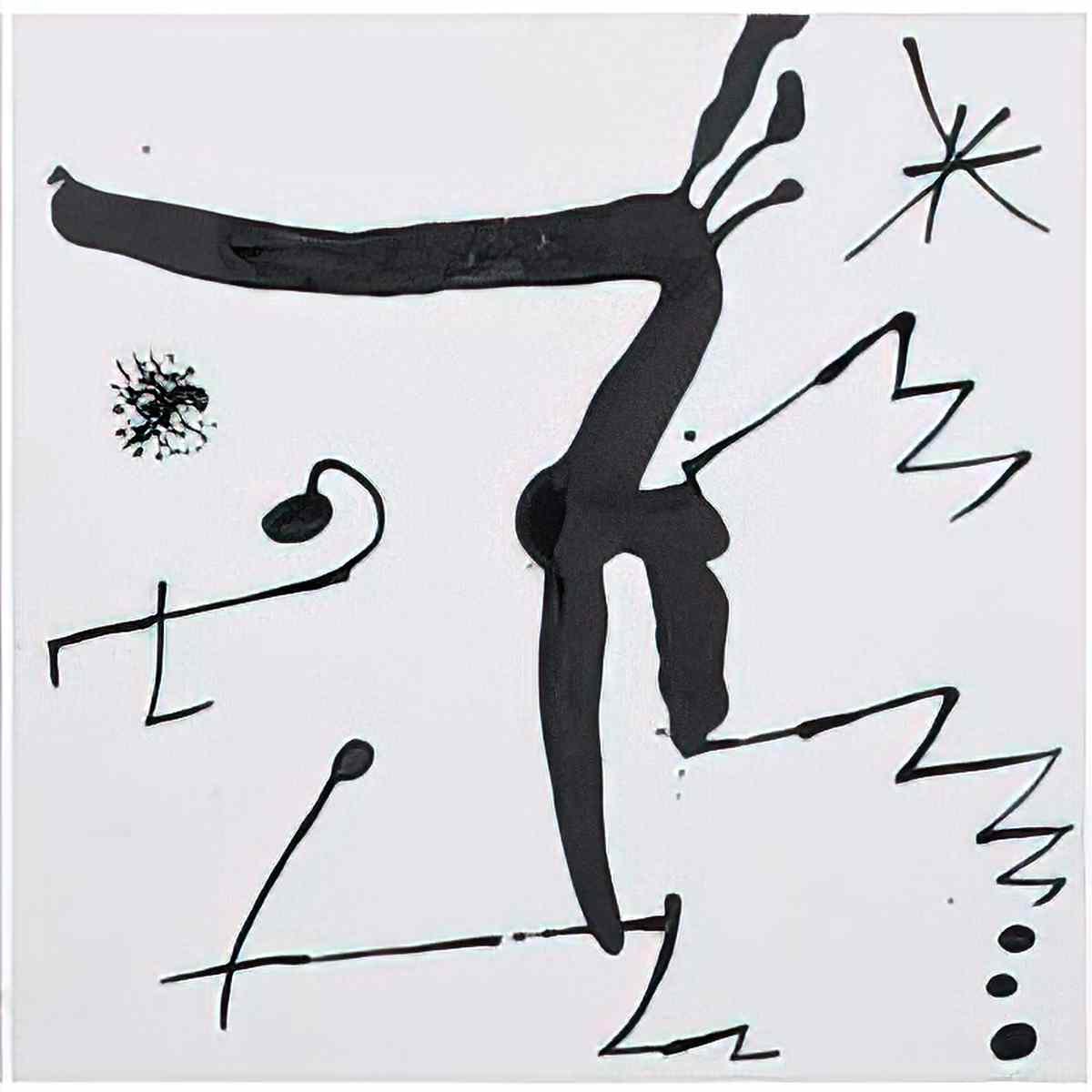 Joan Miro fete Art A4 Photo Print