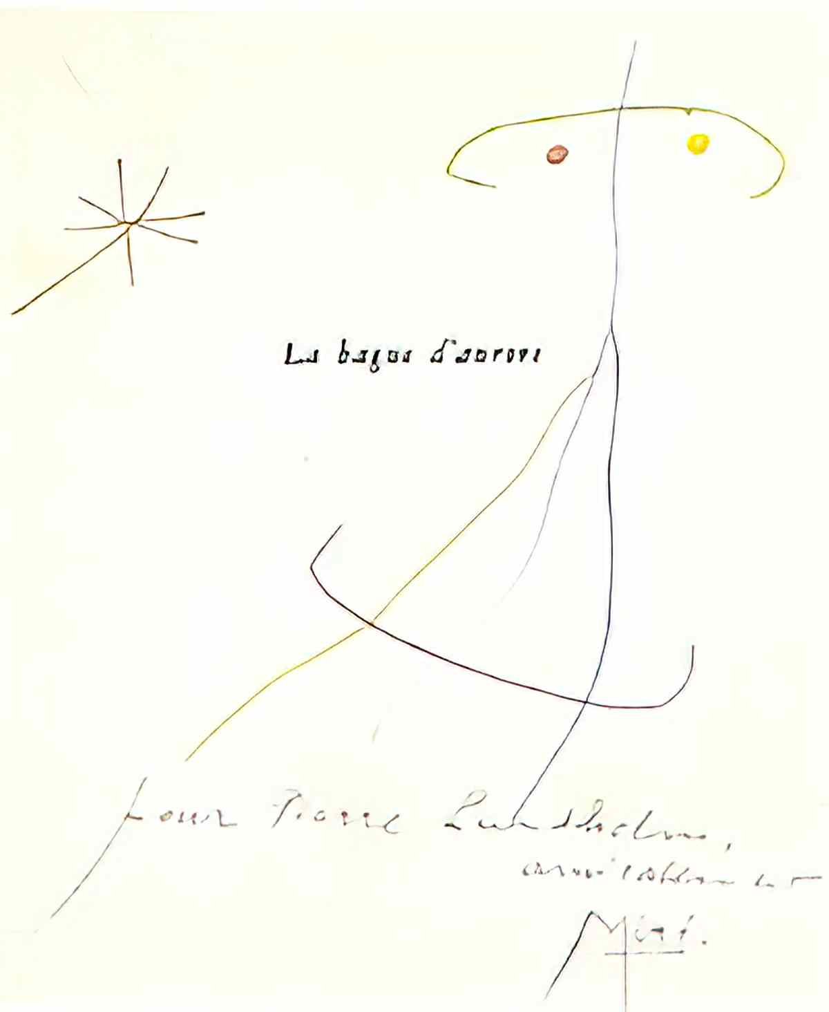 Joan Miro la bague daurore1 Art A4 Photo Print