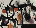 Joan Miro la joie des oiseaux dans un paysage Art A4 Photo Print