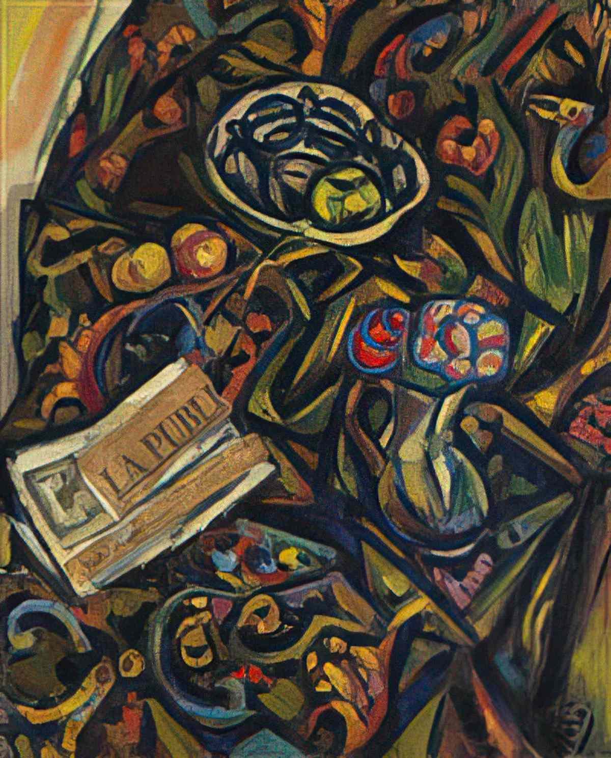 Joan Miro la publicatat et le vase de fleurs Art A4 Photo Print