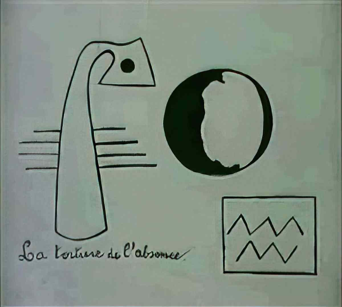Joan Miro formes1 Art A4 Photo Print