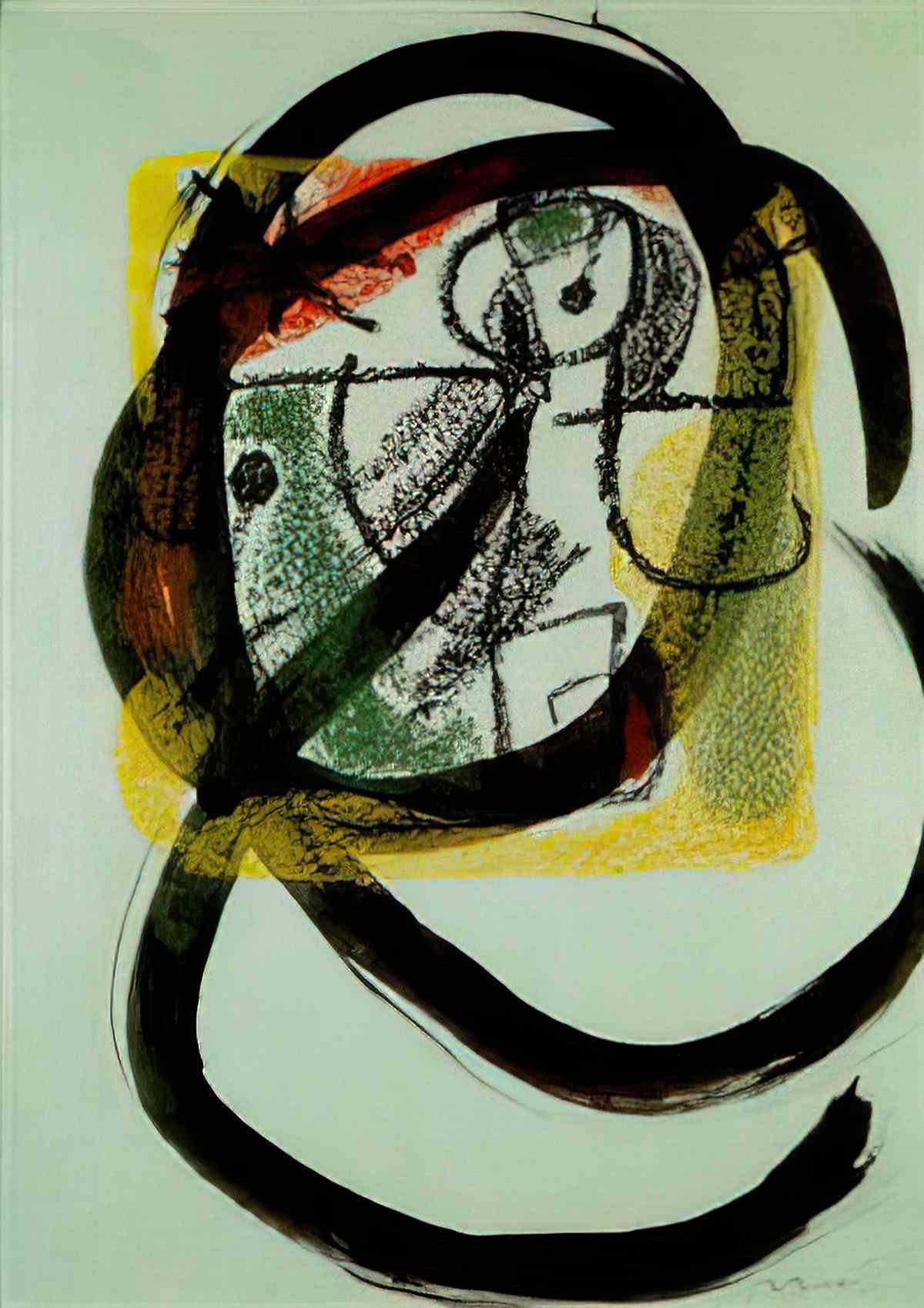 Joan Miro las esencias de la tierra Art A4 Photo Print