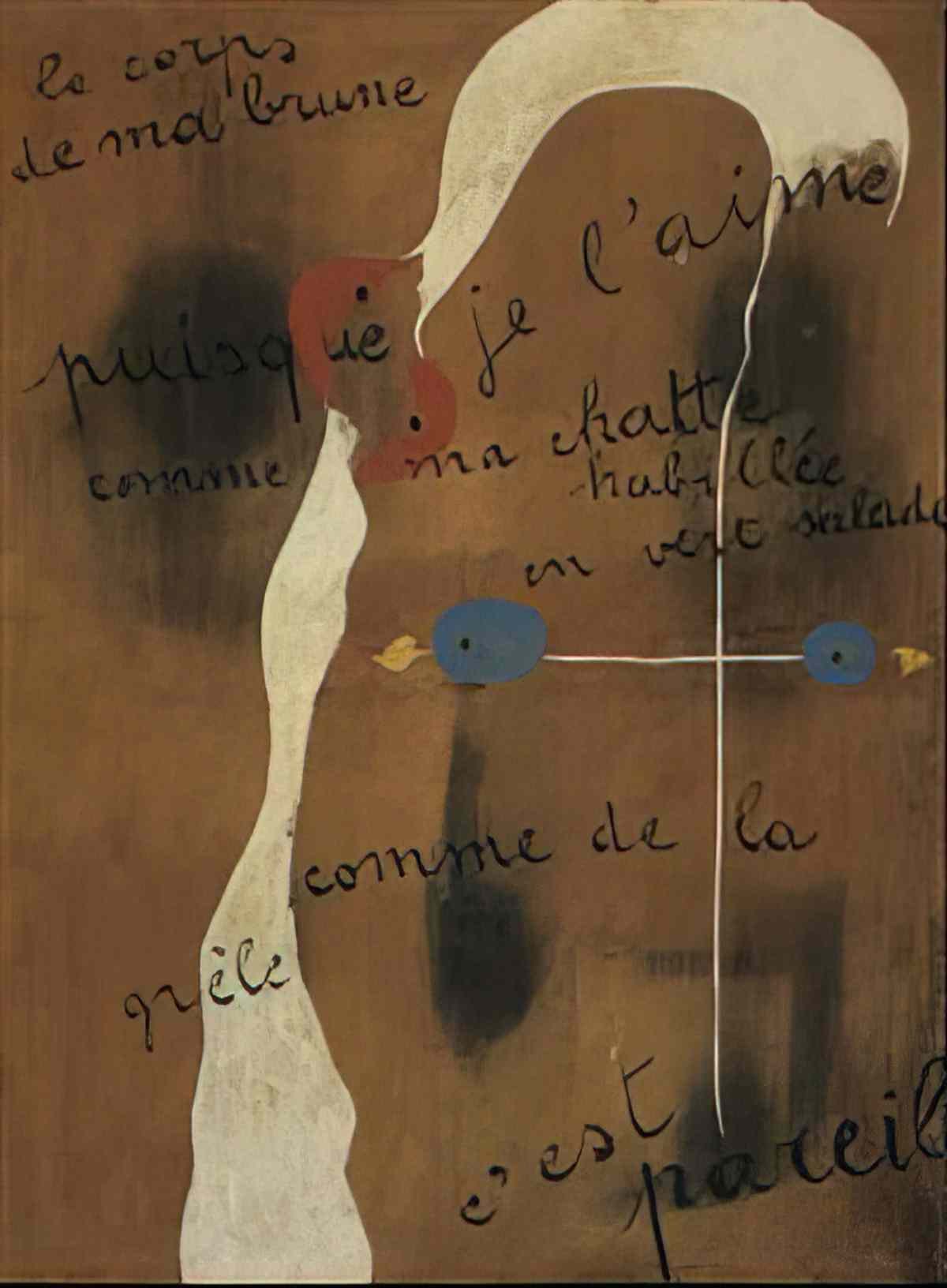 Joan Miro hommage a paul et nusch eluard Art A4 Photo Print
