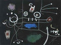 Joan Miro jeunes filles couvrant d’une robe aux rectangles sombres le Art A4 Photo Print