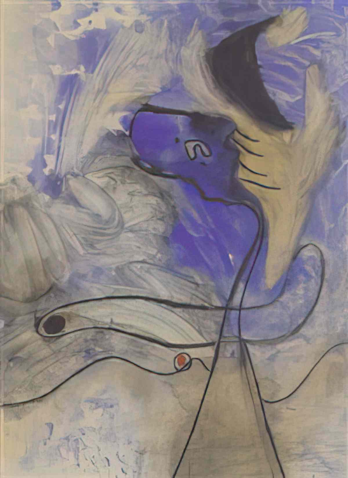 Joan Miro le poete inspire1 Art A4 Photo Print