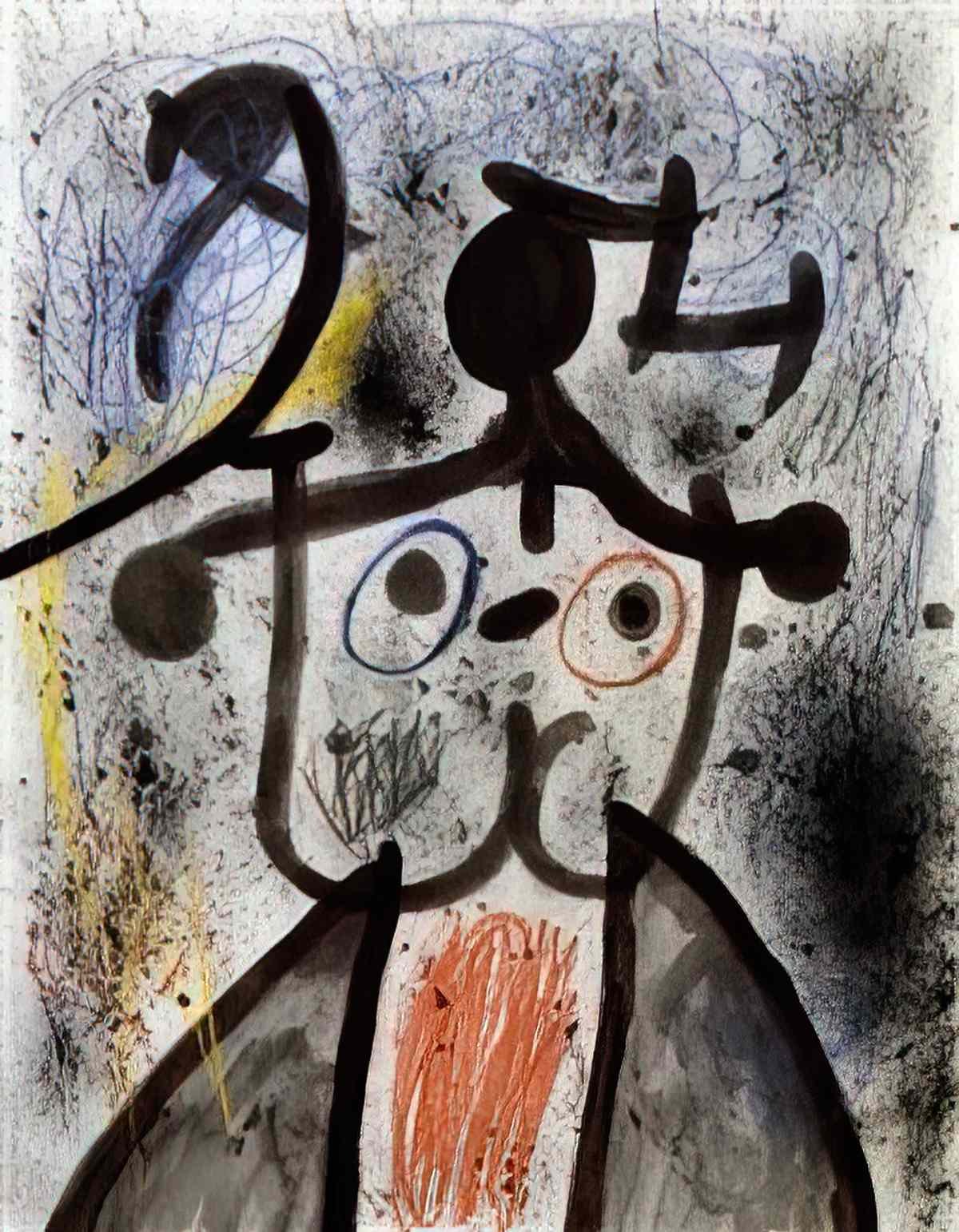 Joan Miro komposition8 Art A4 Photo Print