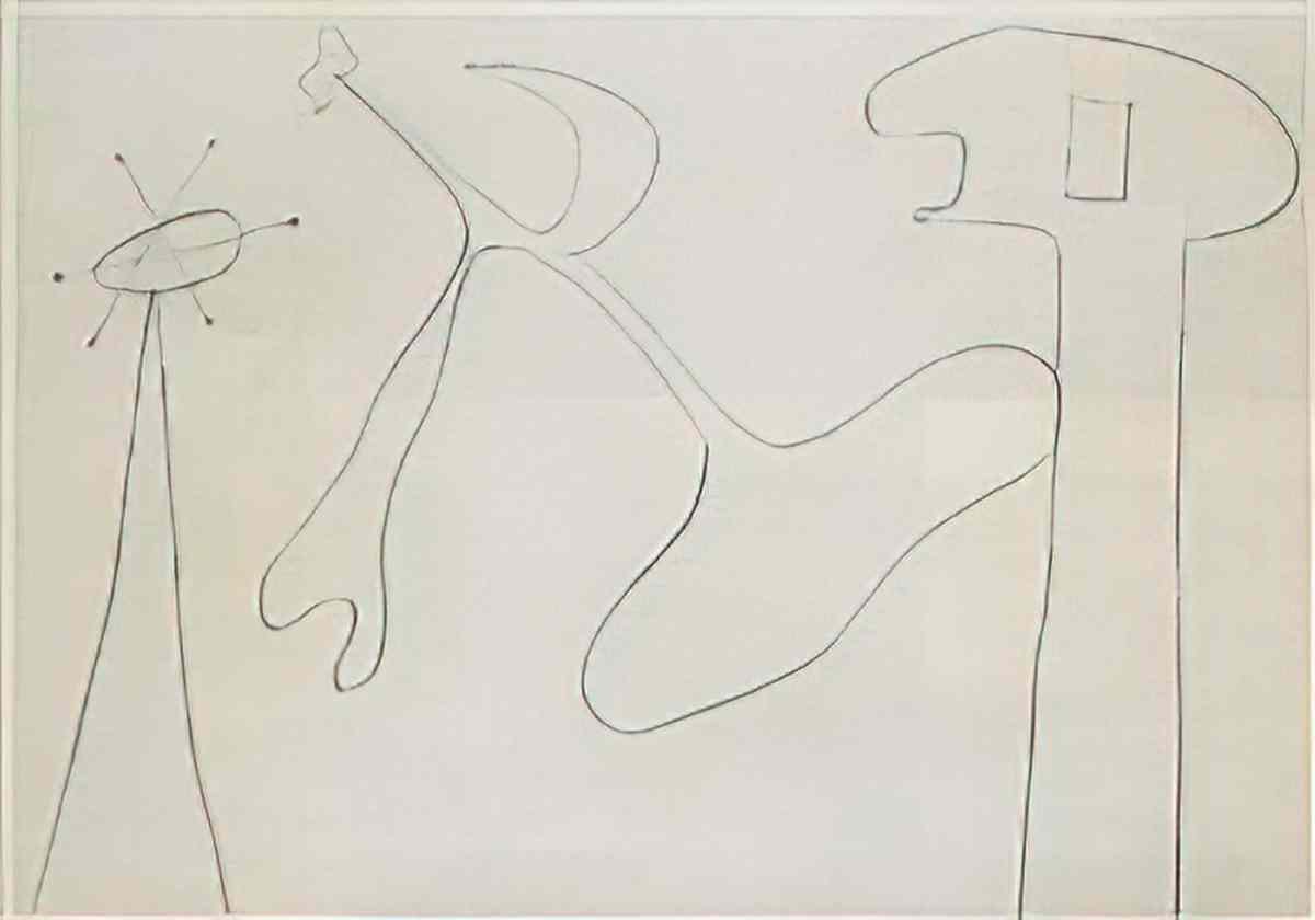 Joan Miro komposition9 Art A4 Photo Print