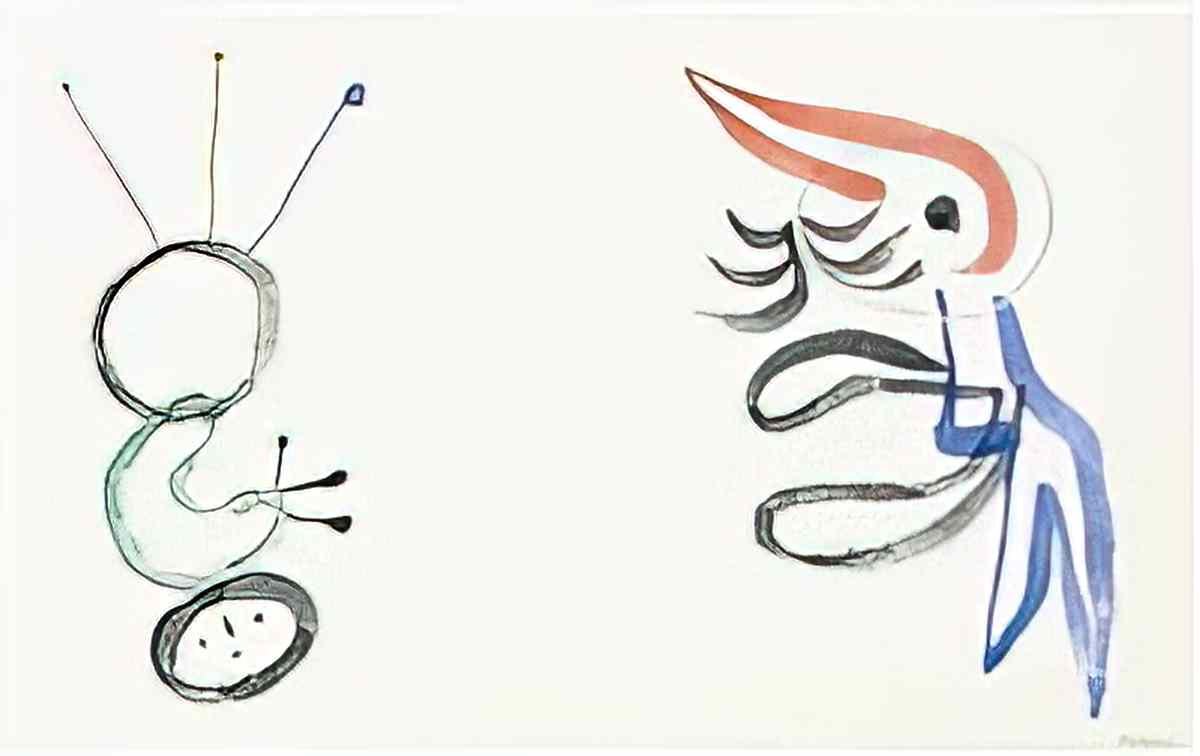 Joan Miro la esquimau fabrile Art A4 Photo Print