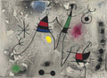 Joan Miro la femme au chignon Art A4 Photo Print
