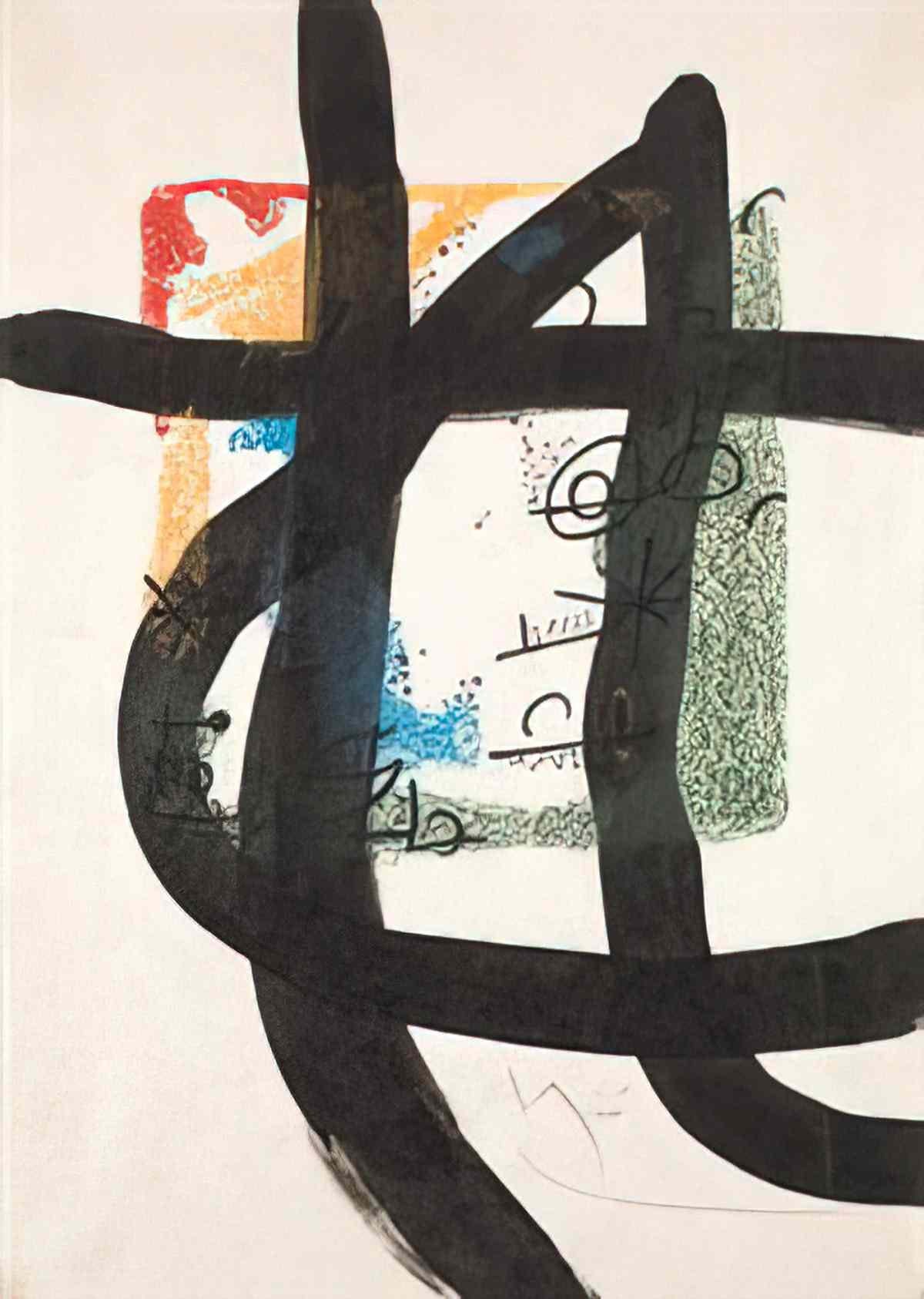 Joan Miro la musaraigne Art A4 Photo Print