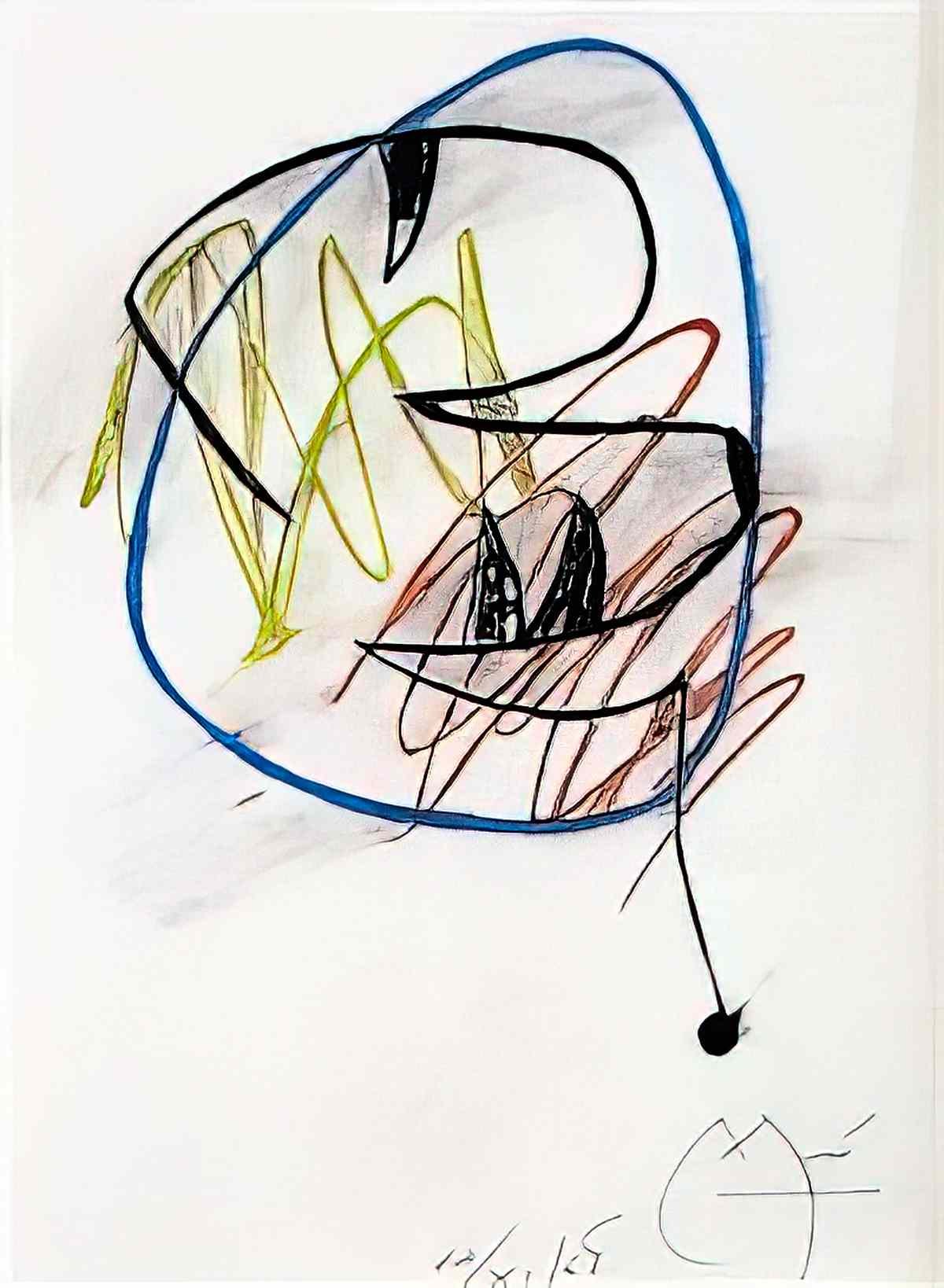 Joan Miro la nuit Art A4 Photo Print