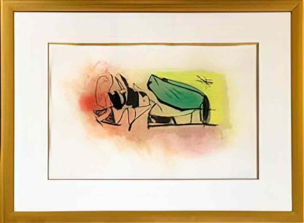 Joan Miro la torture de labsence1 Art A4 Photo Print