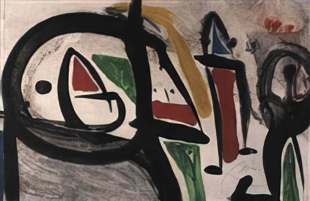 Joan Miro las essencies de la terra Art A4 Photo Print