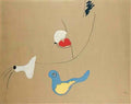 Joan Miro le baiser Art A4 Photo Print