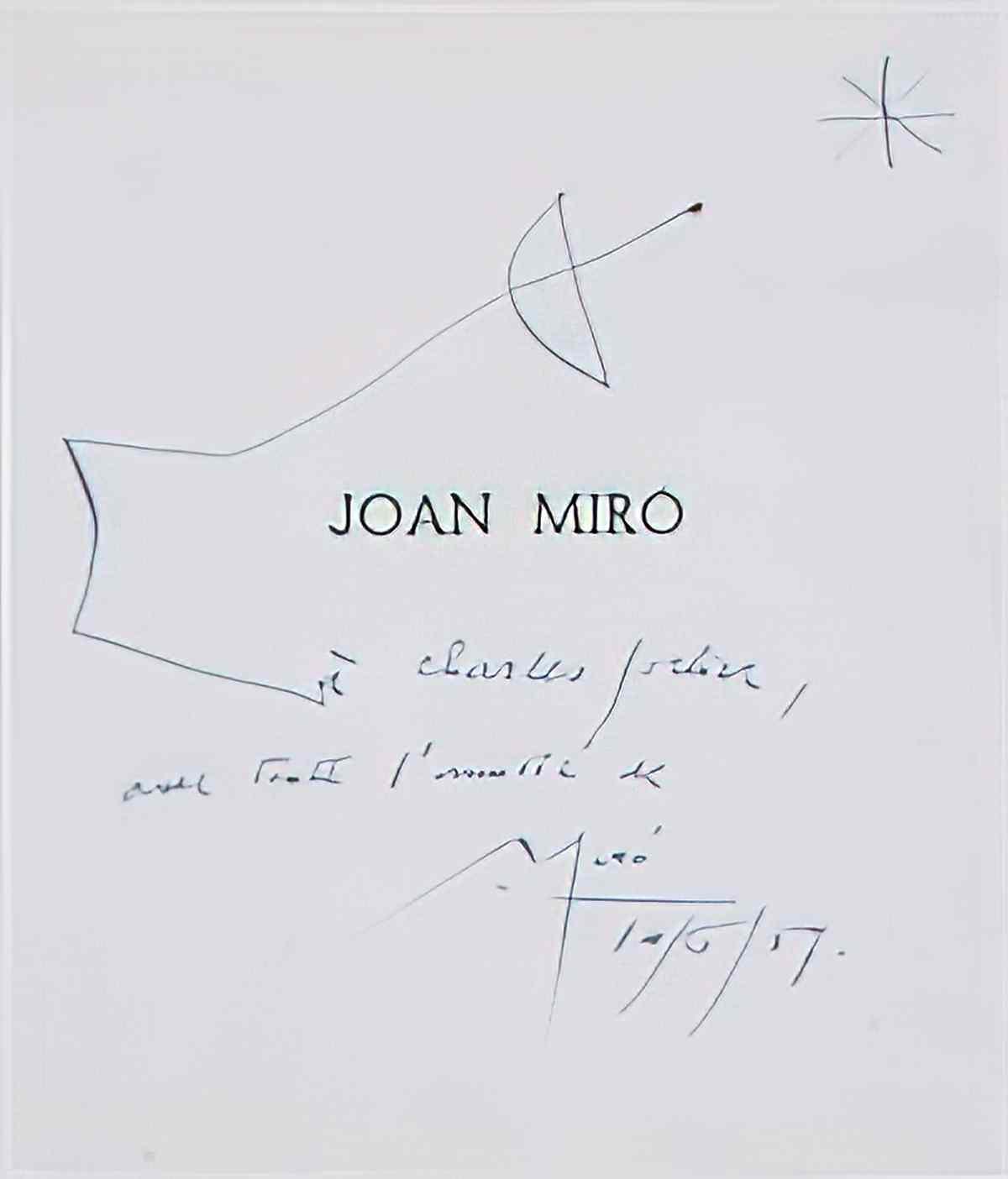 Joan Miro le grand nu debout Art A4 Photo Print
