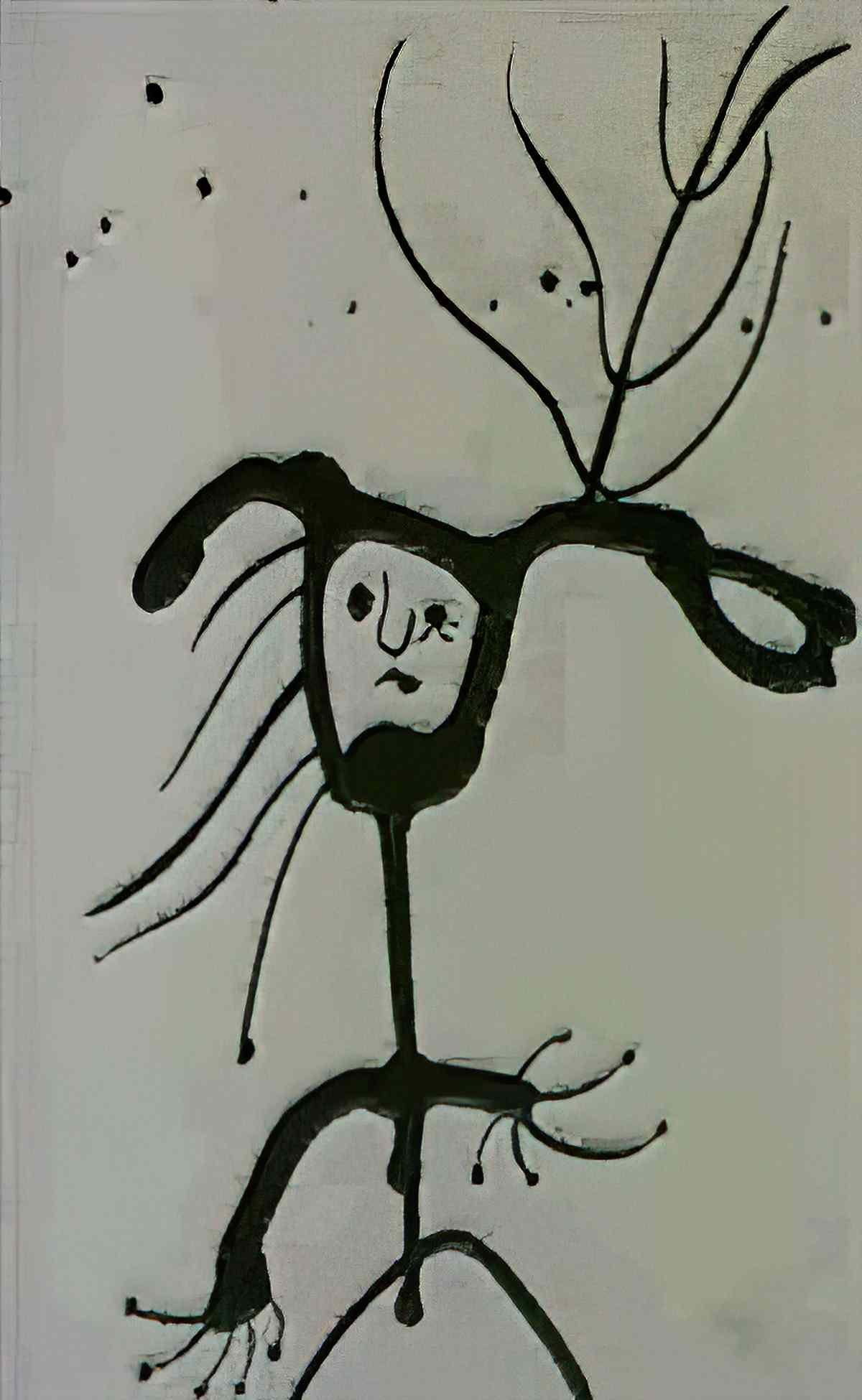 Joan Miro le poete inspire1 Art A4 Photo Print