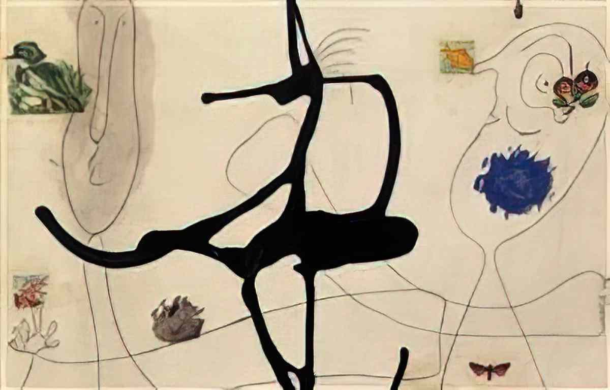 Joan Miro le porrides prades Art A4 Photo Print