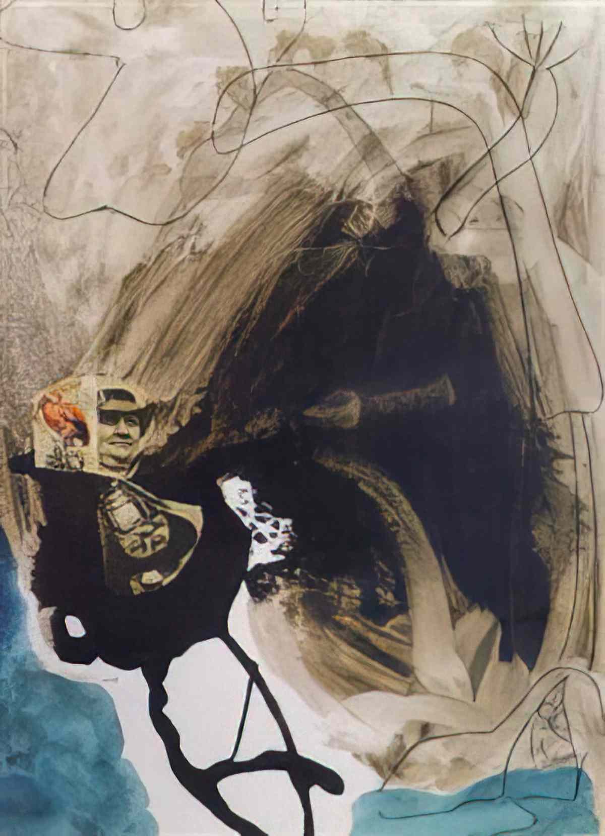 Joan Miro le reveil de madame bou bou a laube Art A4 Photo Print
