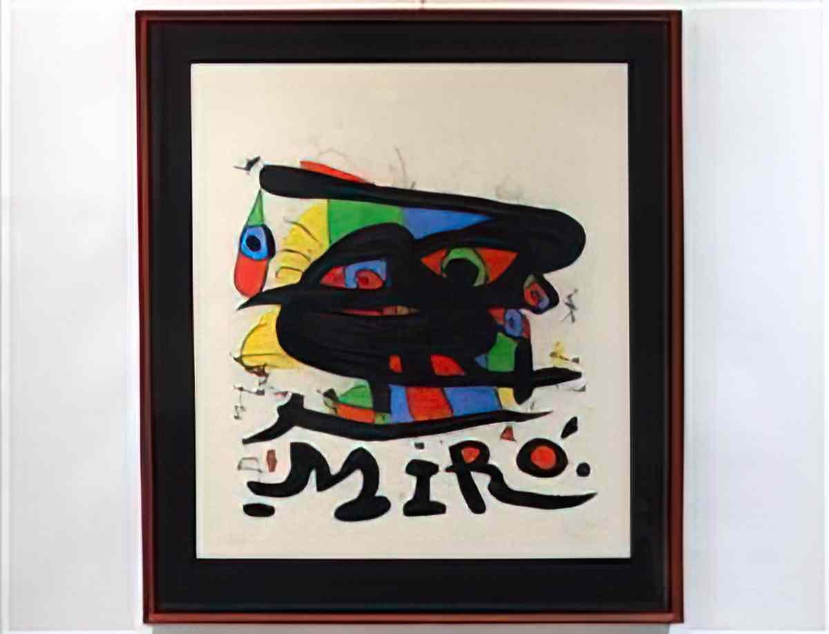 Joan Miro le reveil des oiseaux ii1 Art A4 Photo Print