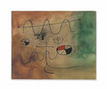 Joan Miro le vol doiseau sur la plaine i Art A4 Photo Print