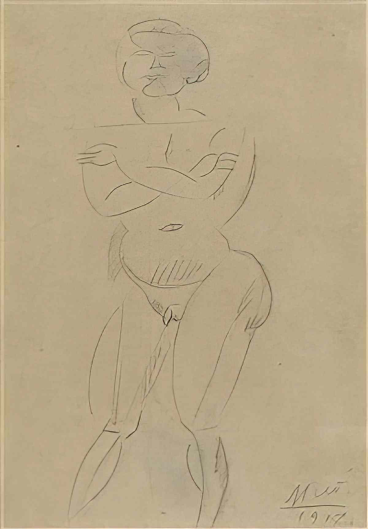Joan Miro lepouvante de loiseau porte malheur Art A4 Photo Print