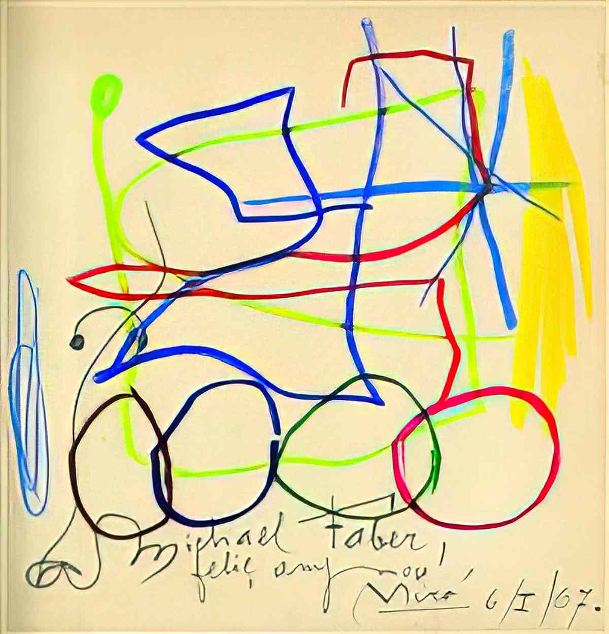 Joan Miro les essències de la terra1 Art A4 Photo Print