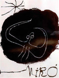Joan Miro oiseau de la bonne nuit Art A4 Photo Print