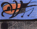 Joan Miro oiseau survolant la plaine2 Art A4 Photo Print