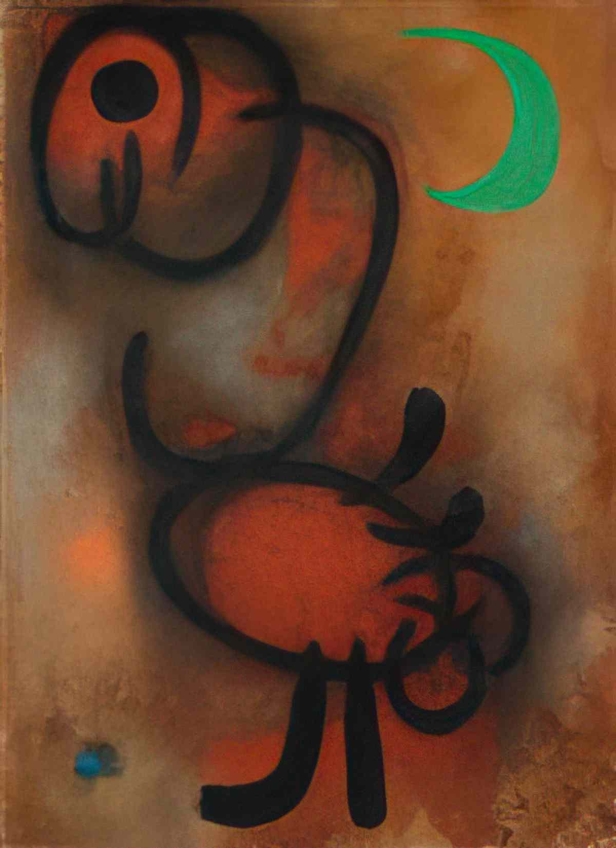 Joan Miro loin de rueil Art A4 Photo Print